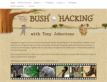 Tablet Screenshot of bushhacking.com